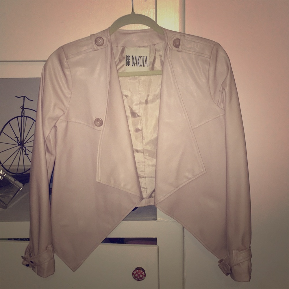 BB Dakota faux leather jacket